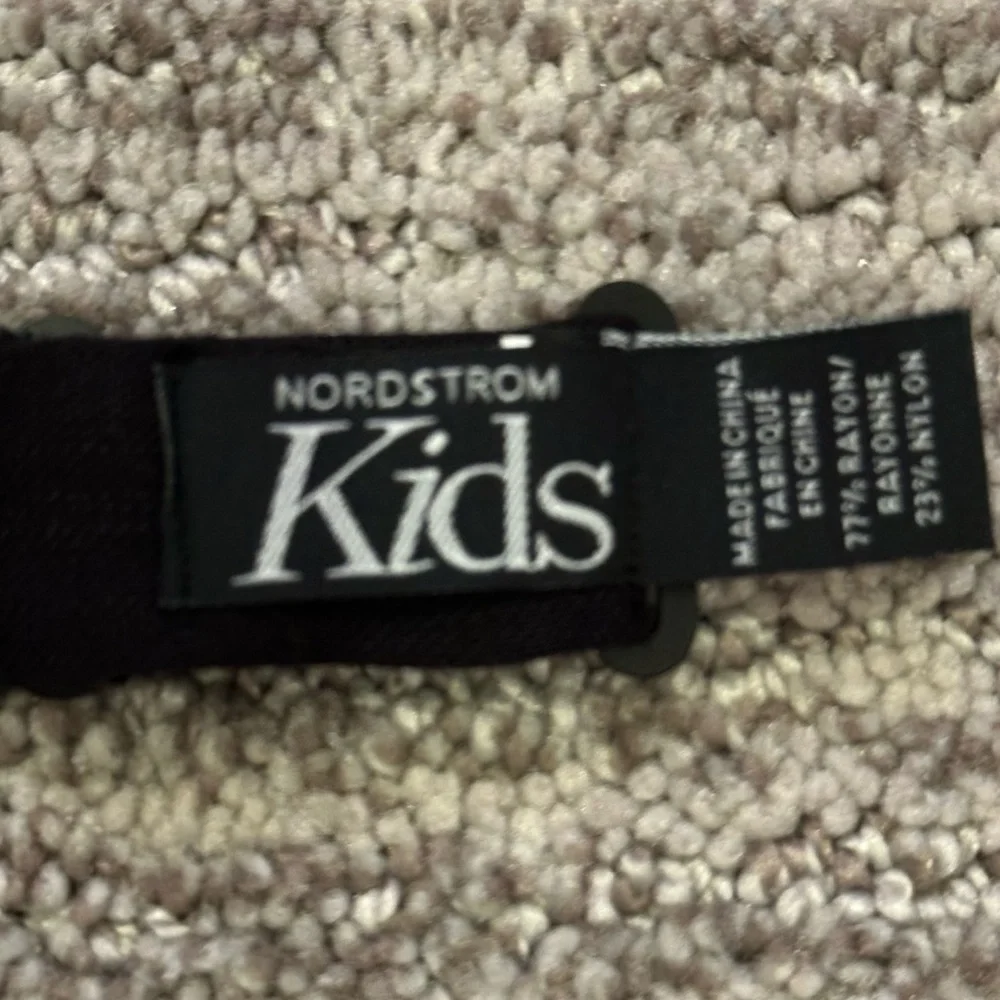 Nordstrom Kids Black Fabric Accessory